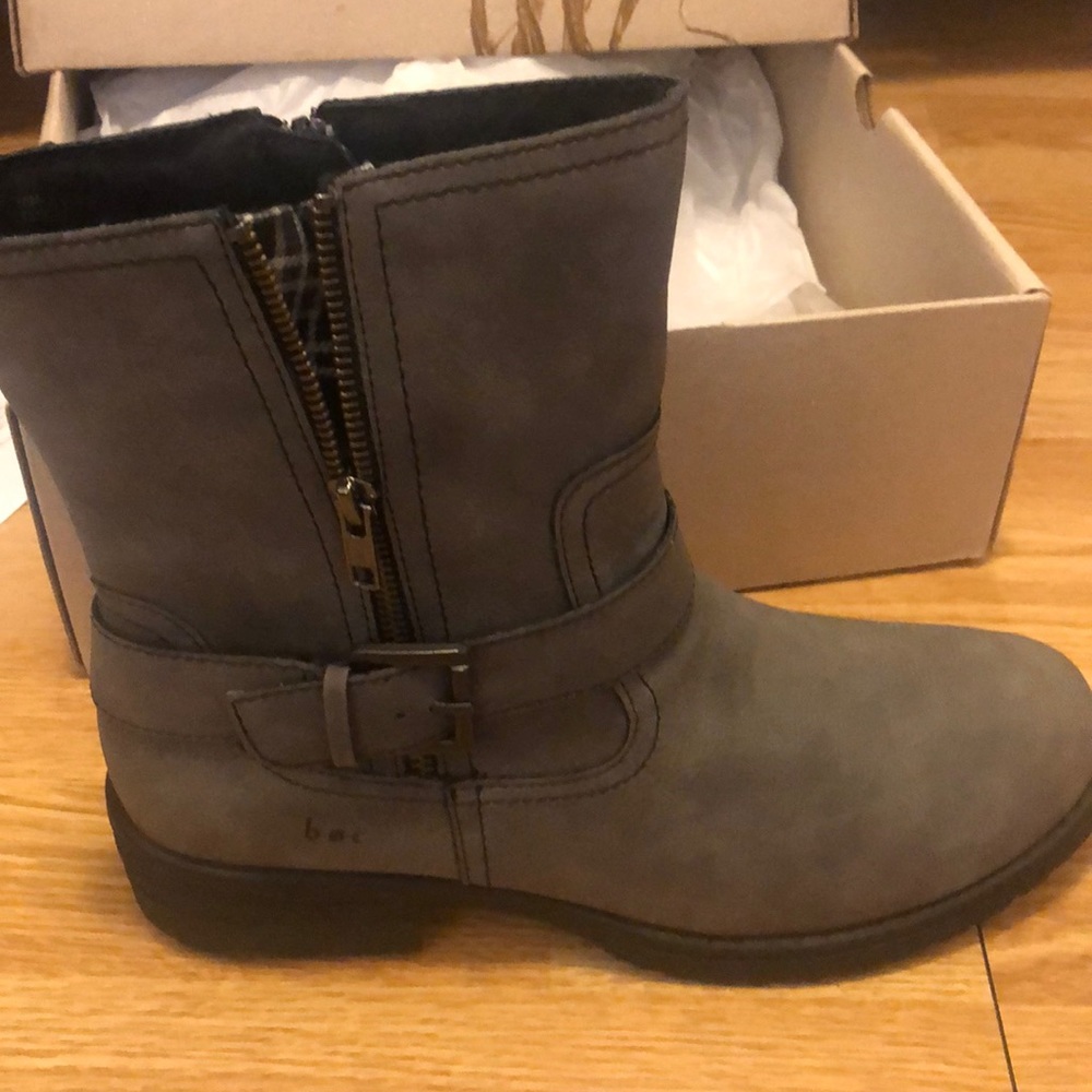 Gray Boots